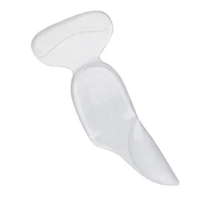 3 in 1 Arch Support Heel Cushion and Liner for Men and Women, Gel Shoe Heel Inserts (Transparent)