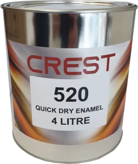 4 Litre Quick Dry Enamel White Gloss