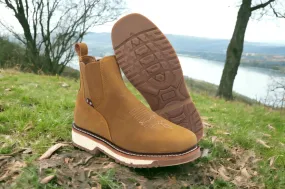 6" FLEX DESERT SQUARE SOFT TOE DOUBLE DENSITY LEATHER WORK BOOT