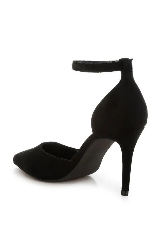 Ankle Strap Stiletto Sandals
