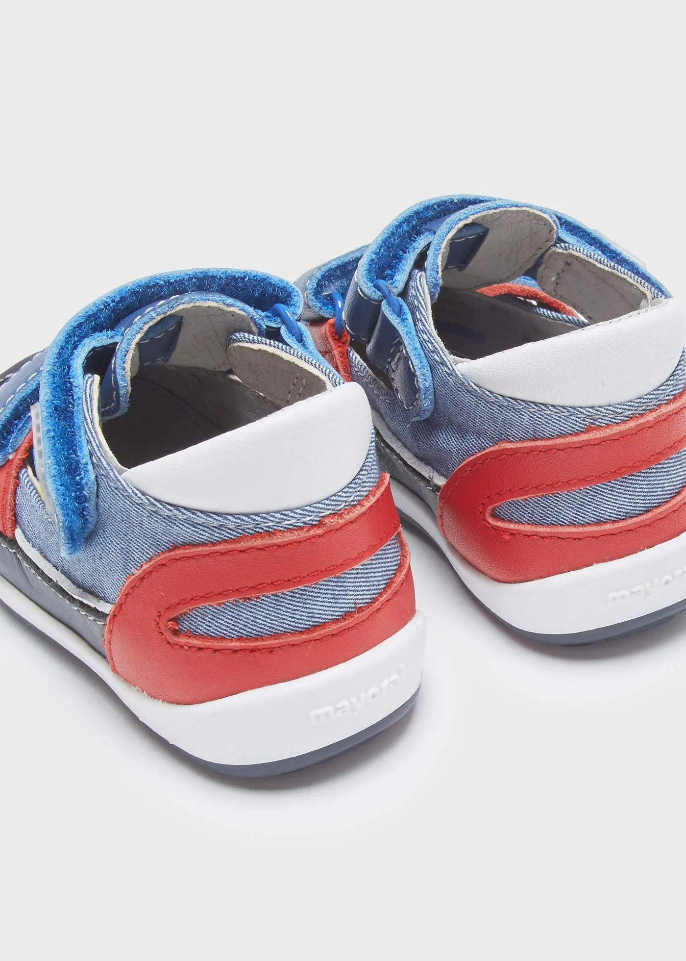Baby Boy Sporty Blue Baby Trainers
