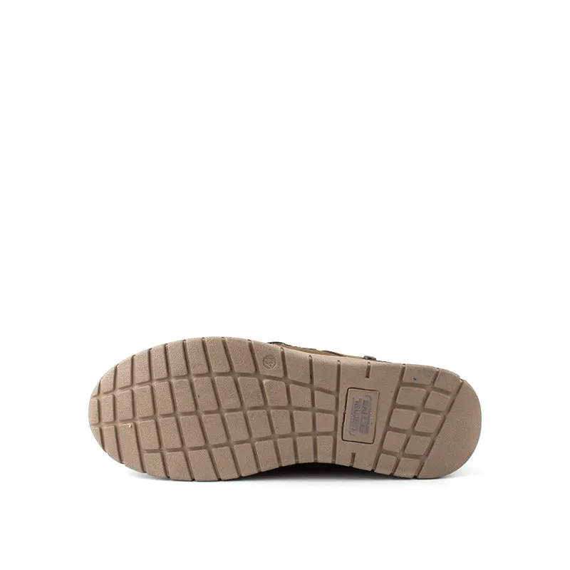 camel active Adjustable Button Clasp Fastening Shoes Men Olive VIGOZ 852329-AM4-7