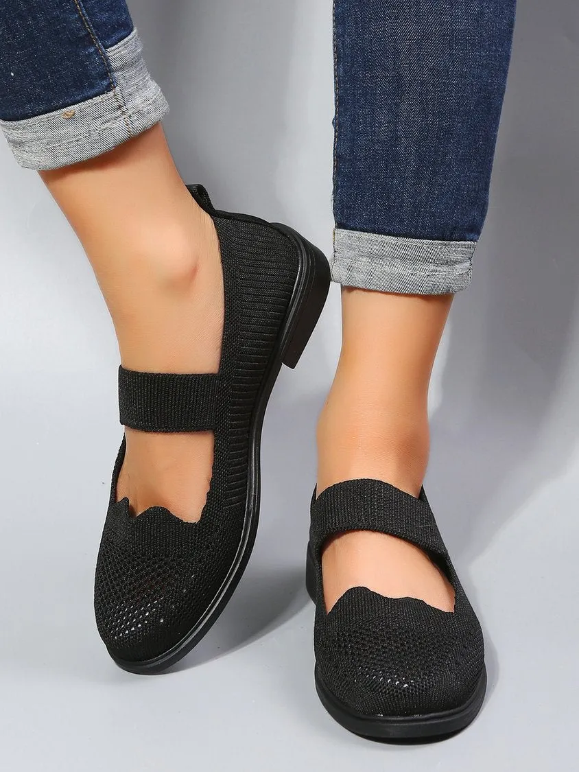 Casual Breathable Mesh Fabric Shoes