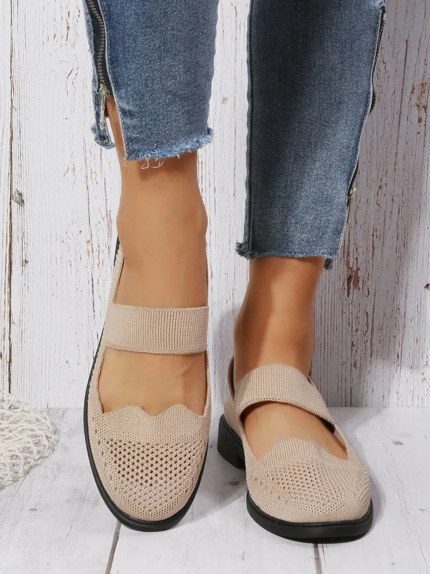 Casual Breathable Mesh Fabric Shoes