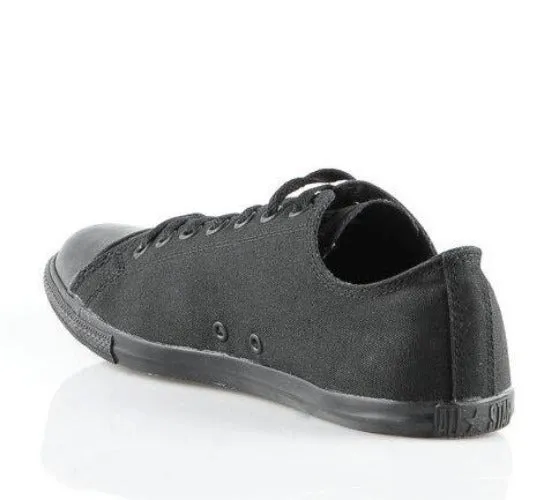 .Converse Chuck Taylor Mens Canvas Mono Blk SLIM - (142271/116524) - Mono Slim - R1L8