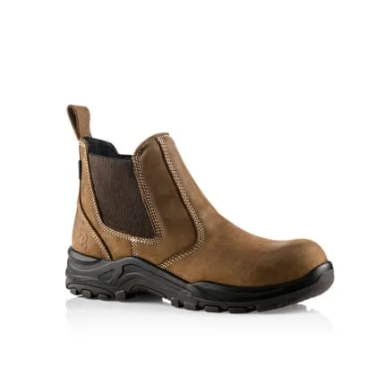 DEALERZ Buckboots S7 Composite Brown Lightweight Waterproof Safety Dealer Boot