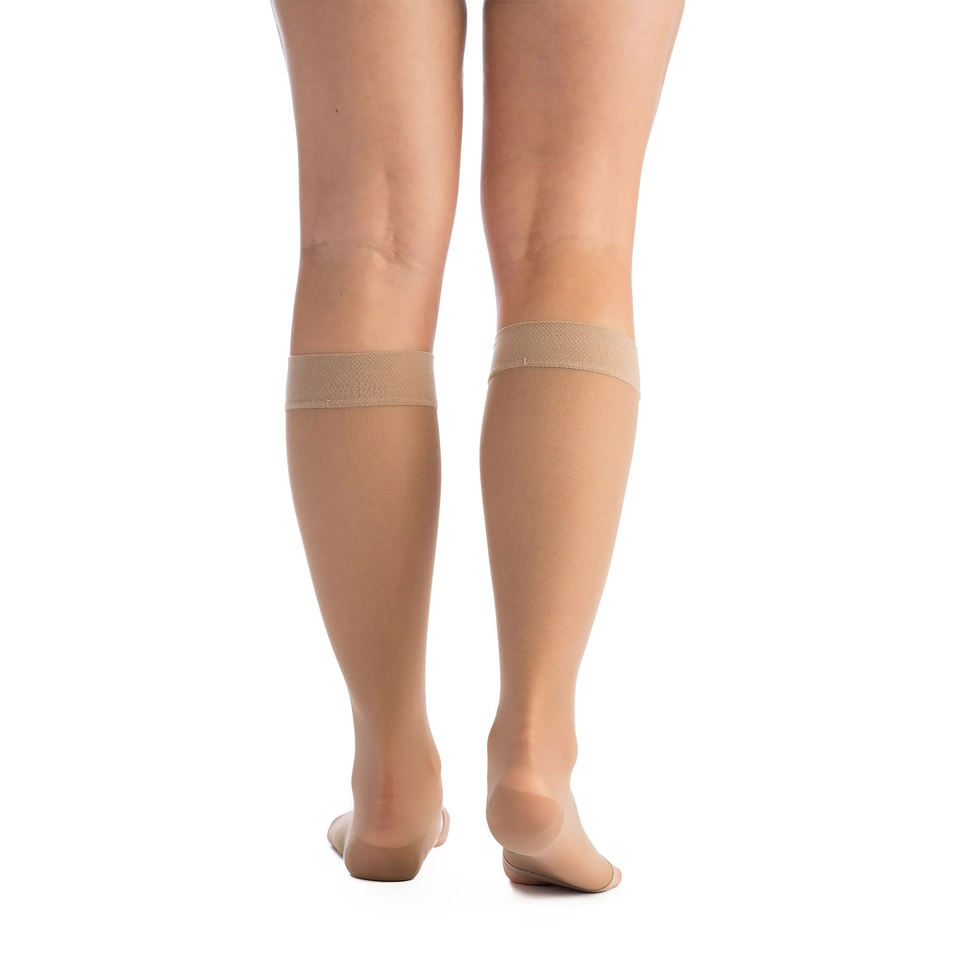 EvoNation Everyday Sheer 20-30 mmHg OPEN TOE Knee High
