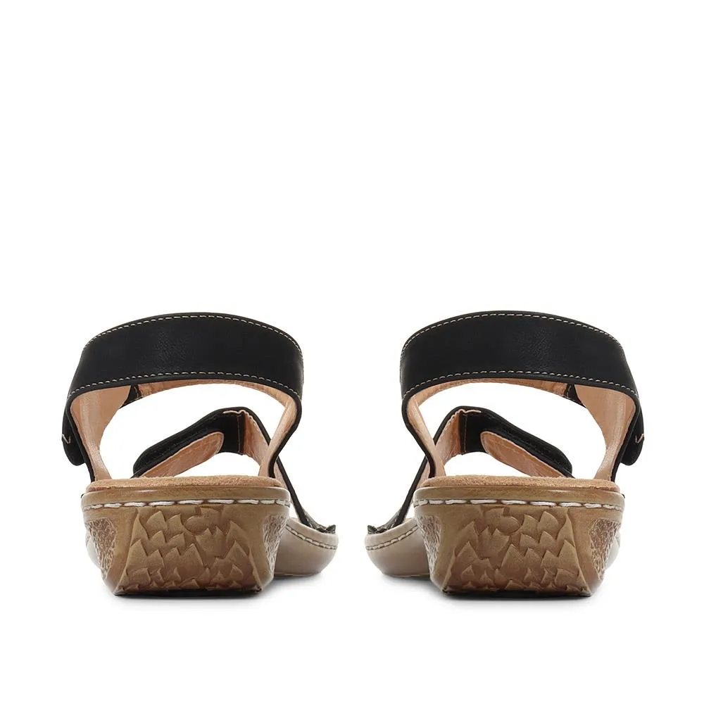 Fully Adjustable Flat Sandals - WBINS35084 / 321 739