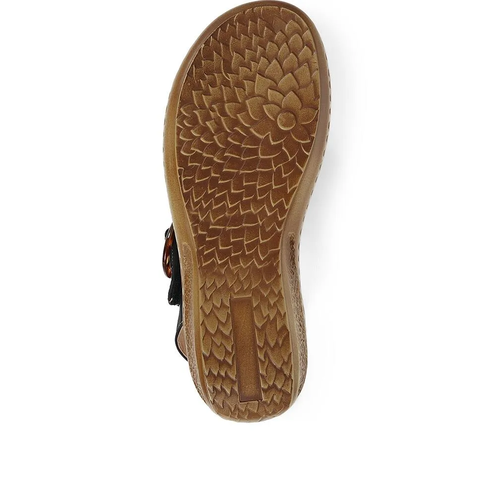 Fully Adjustable Flat Sandals - WBINS35084 / 321 739