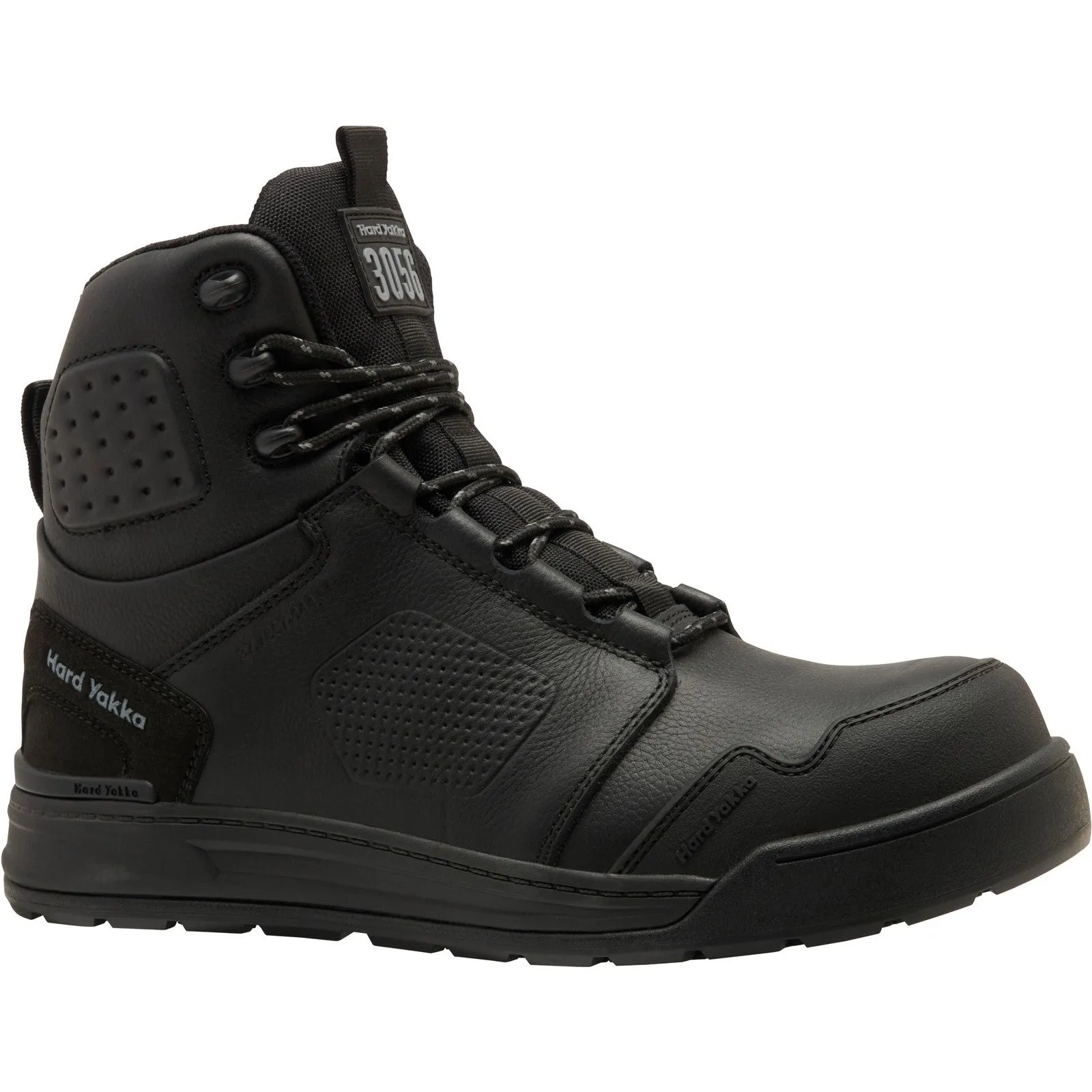 Hard Yakka 3056 Waterproof S7 Work Boots - BLACK
