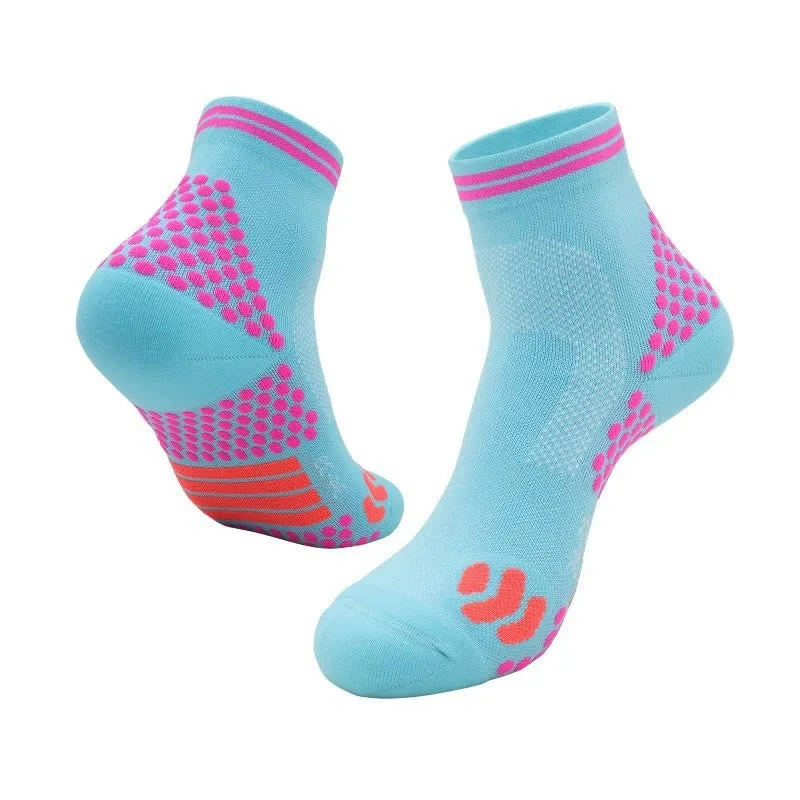 High Elasticity Professional Sport Quarter Compression Socks(3 Pairs)