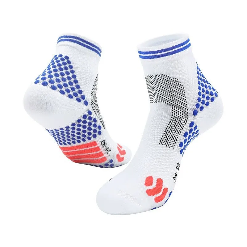 High Elasticity Professional Sport Quarter Compression Socks(3 Pairs)