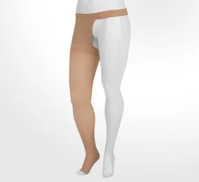 Juzo 2001 Soft Open Toe Thigh High w/Hip Attachment 20-30 mmHg Right