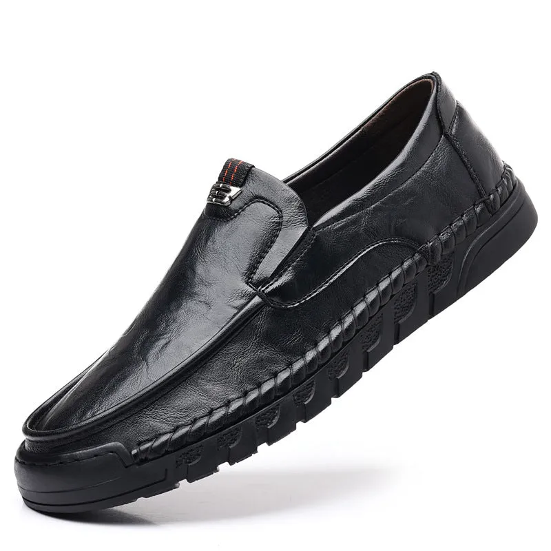 Men's Breathable Casual Leather Shoes