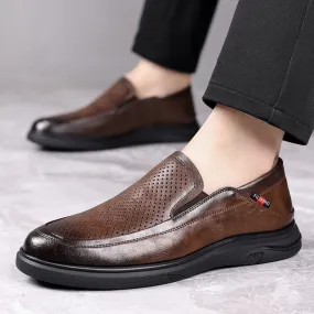 Men's Breathable Leather Casual Shoes