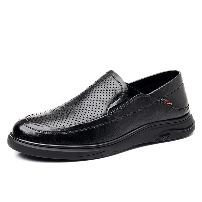 Men's Breathable Leather Casual Shoes