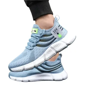 Men's Lightweight Breathable Sport Sneakers - Casual Mesh Running Shoes for Outdoor Jogging & Walking - Perfect Athletic Footwear