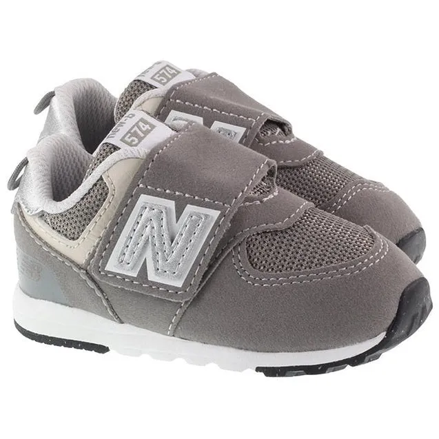 New Balance Trainers Infants 574 Raincloud Silver Metallic