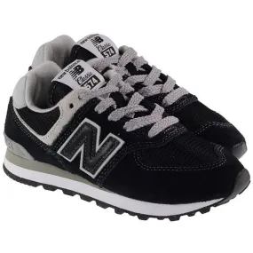 New Balance Trainers Kids 574 Black White