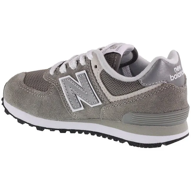 New Balance Trainers Kids 574 Grey White