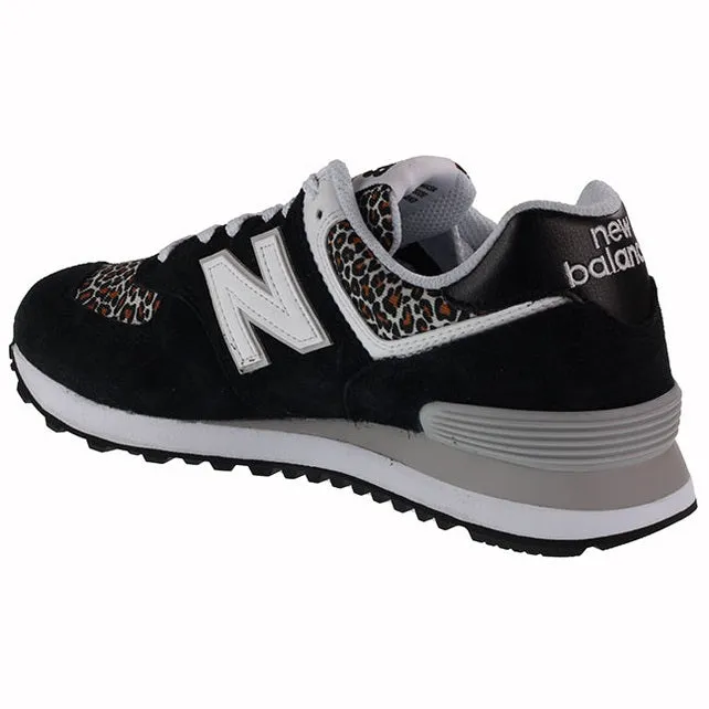 New Balance Trainers Womens 574 Black Beige