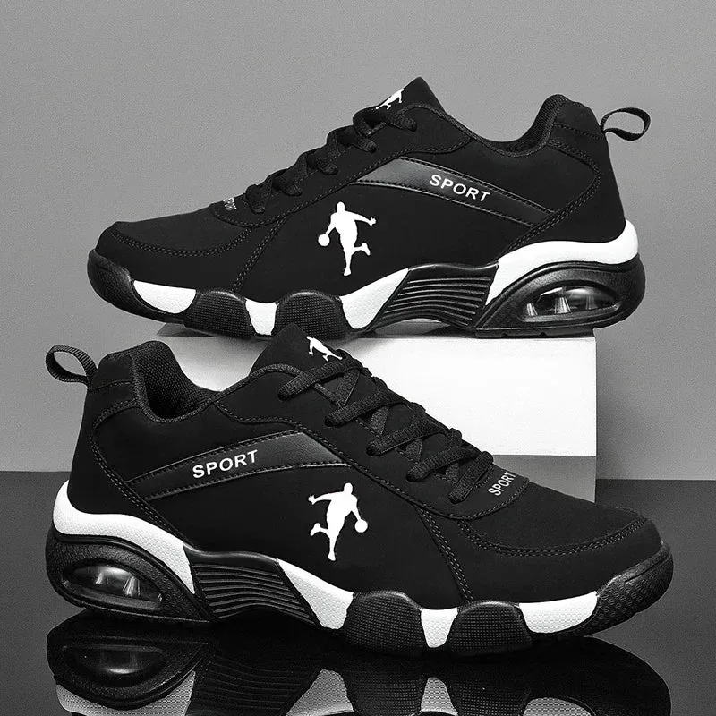 New Men's Breathable Sneakers - Comfortable Classic Casual Shoes for Outdoor Walking & Sports