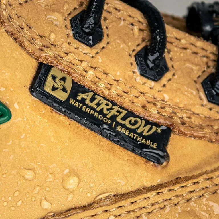 ROYER 8610FLX FLX AIRFLOW WATERPROOF 8" SAFETY BOOTS - TAN