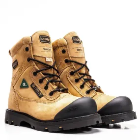 ROYER 8610FLX FLX AIRFLOW WATERPROOF 8" SAFETY BOOTS - TAN