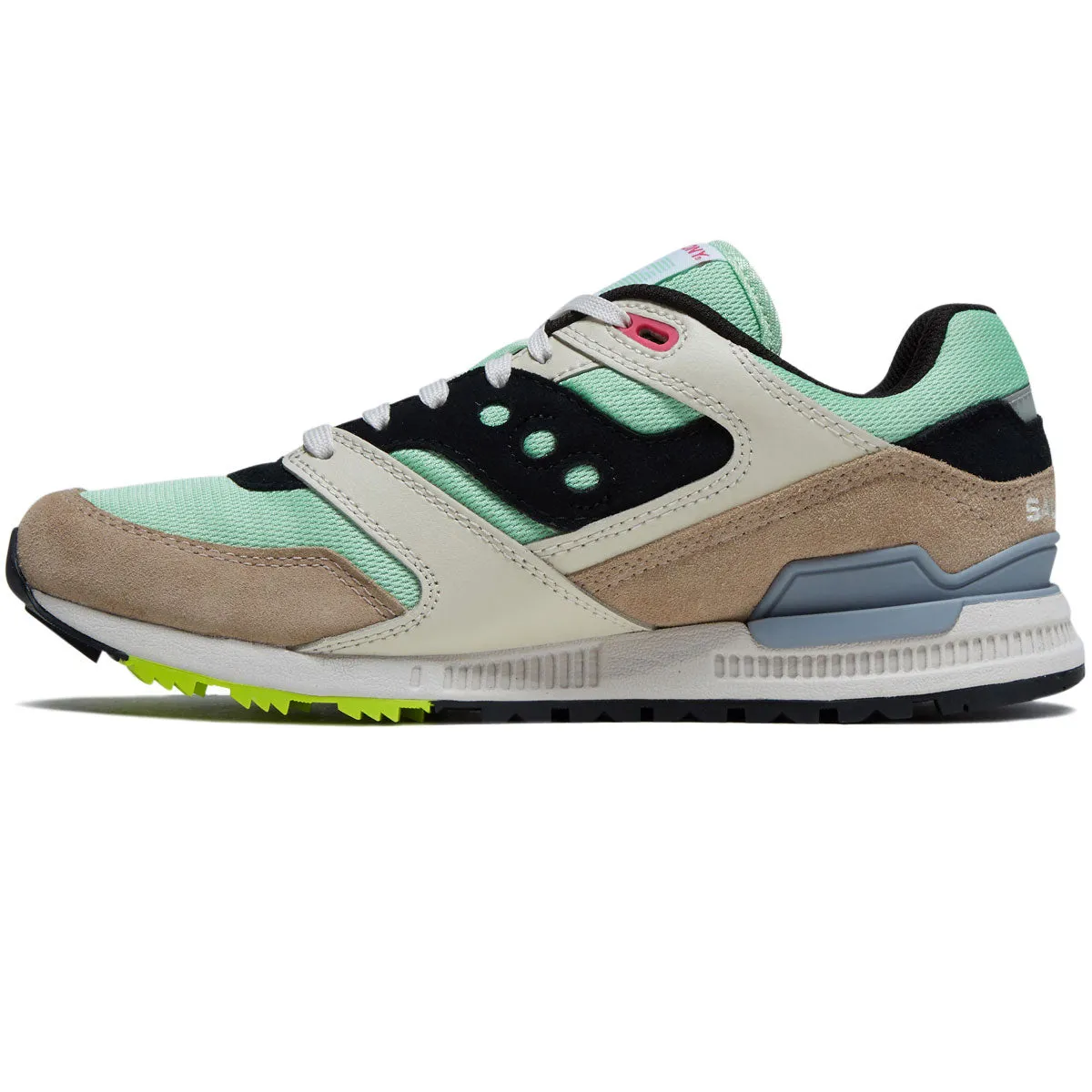 Saucony Courageous Shoes - Light Green/Tan