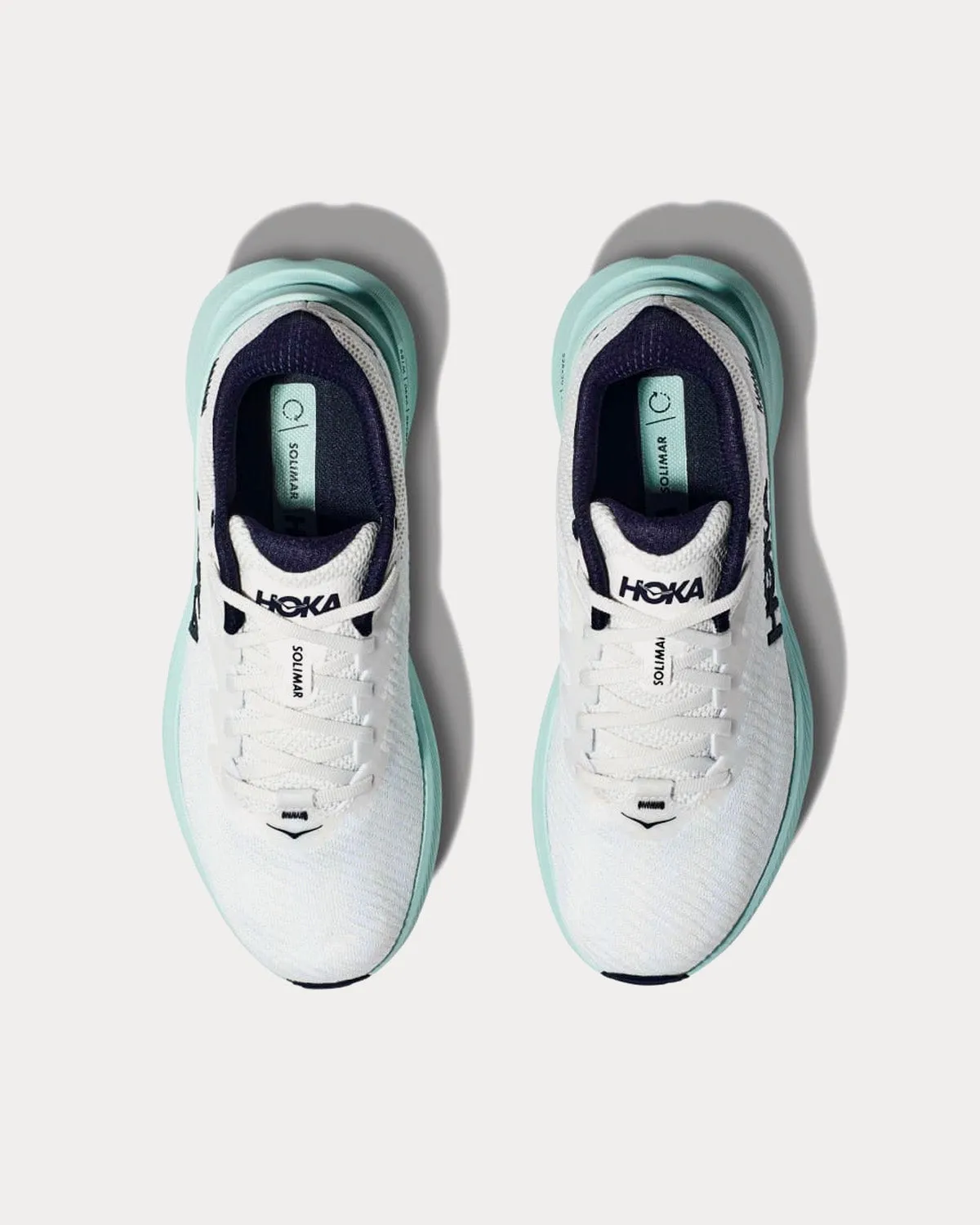 Solimar Blanc De Blanc / Blue Glass Running Shoes