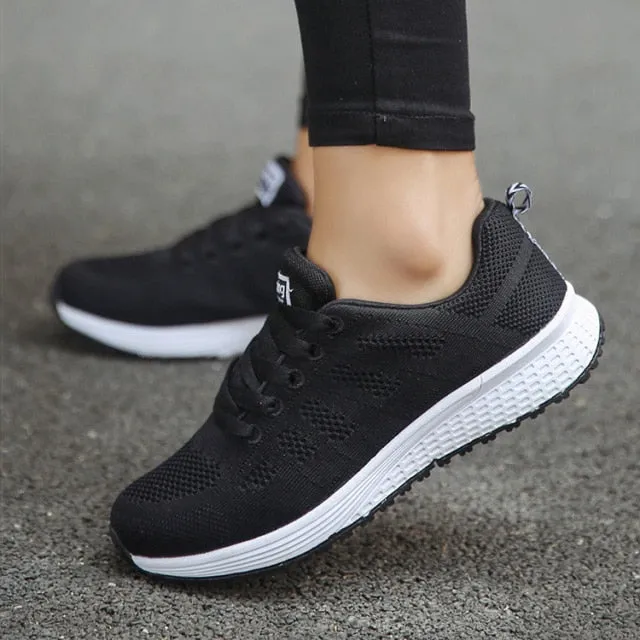 Sports Shoes Women Breathable Sneakers Women White Shoes