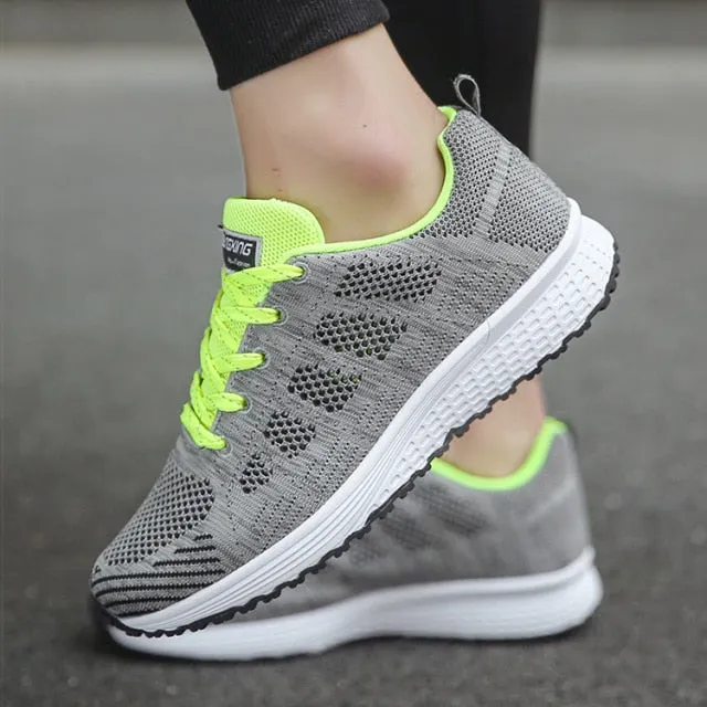 Sports Shoes Women Breathable Sneakers Women White Shoes