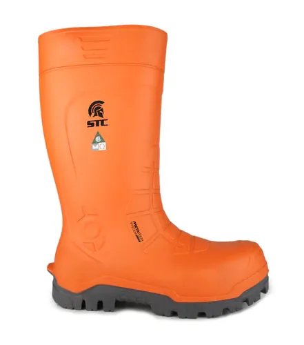 STC Golden 15" PU Safety Boot w/Internal Metguard