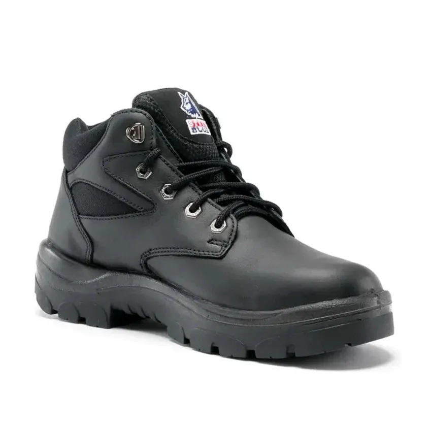 Steel Blue Black Whyalla Lace Up Steel Toe Cap Safety Boot (312108) (Pre-Order)