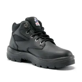 Steel Blue Black Whyalla Lace Up Steel Toe Cap Safety Boot (312108) (Pre-Order)