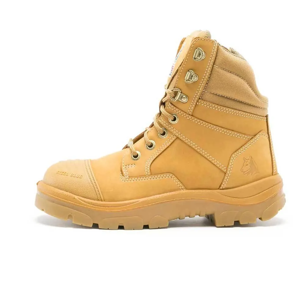 Steel Blue Southern Cross Zip 312661 Work Boots - Wheat