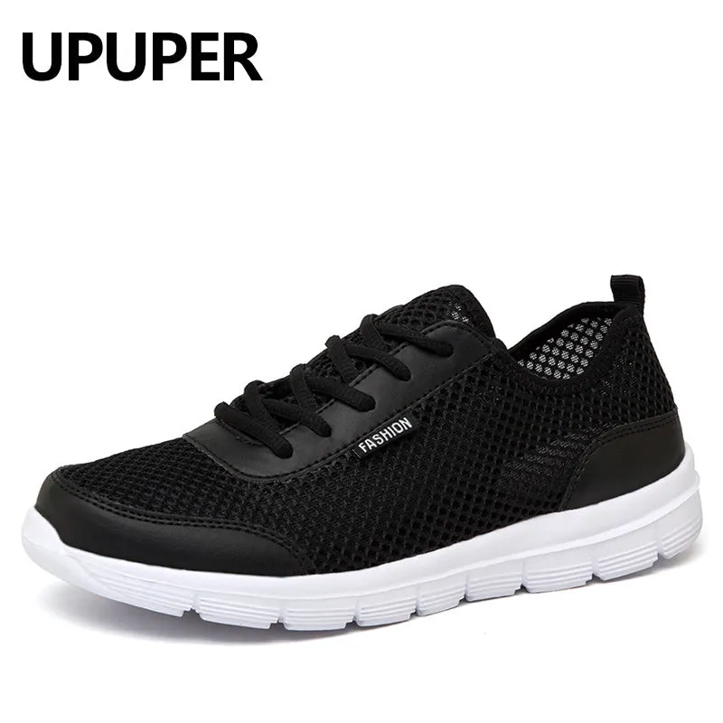 Summer Men Sneakers Shoes Breathable Casual Shoes Fashion Comfortable Lace up Unisex Sneakers