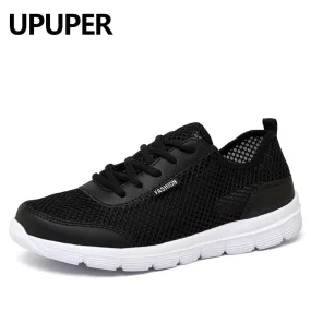 Summer Men Sneakers Shoes Breathable Casual Shoes Fashion Comfortable Lace up Unisex Sneakers