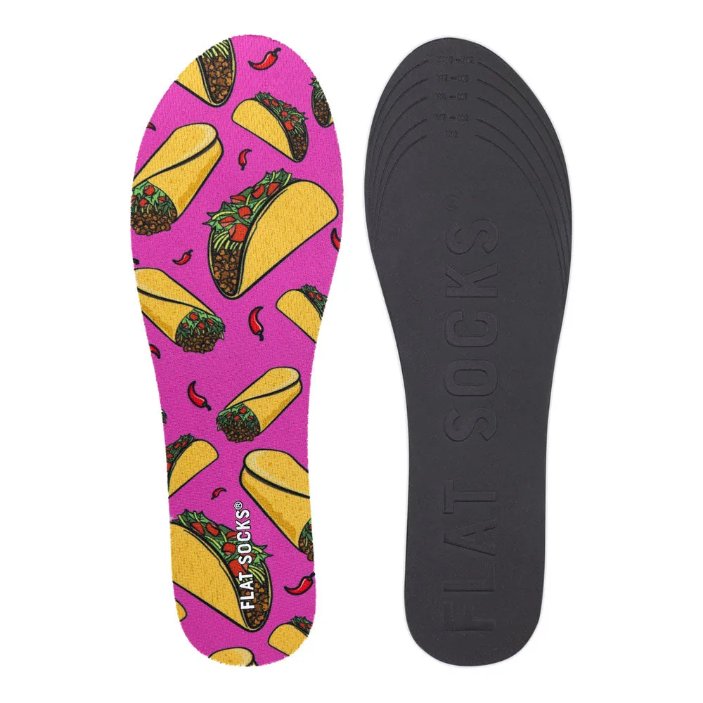Taco 'Bout It FLAT SOCKS