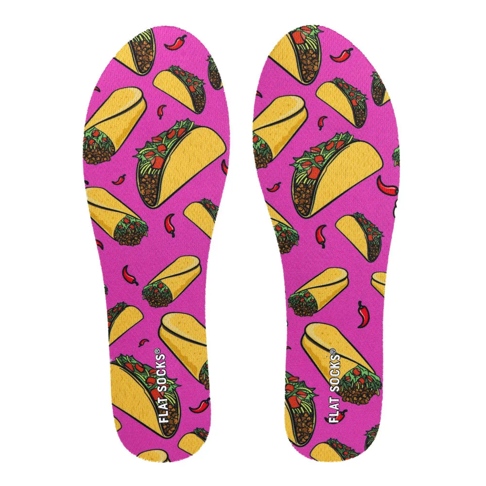 Taco 'Bout It FLAT SOCKS