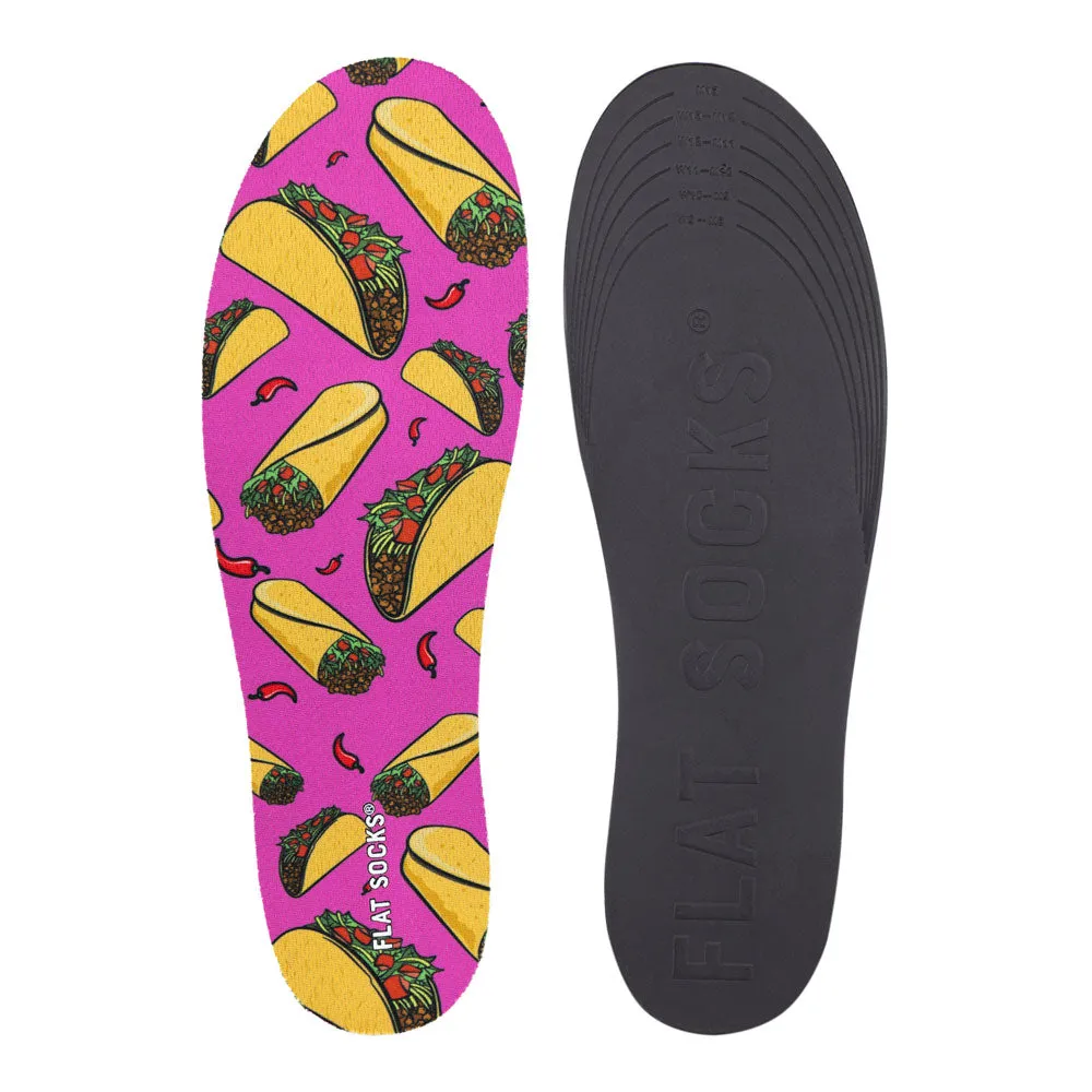 Taco 'Bout It FLAT SOCKS