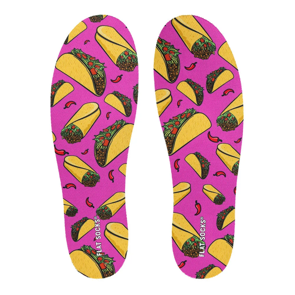 Taco 'Bout It FLAT SOCKS