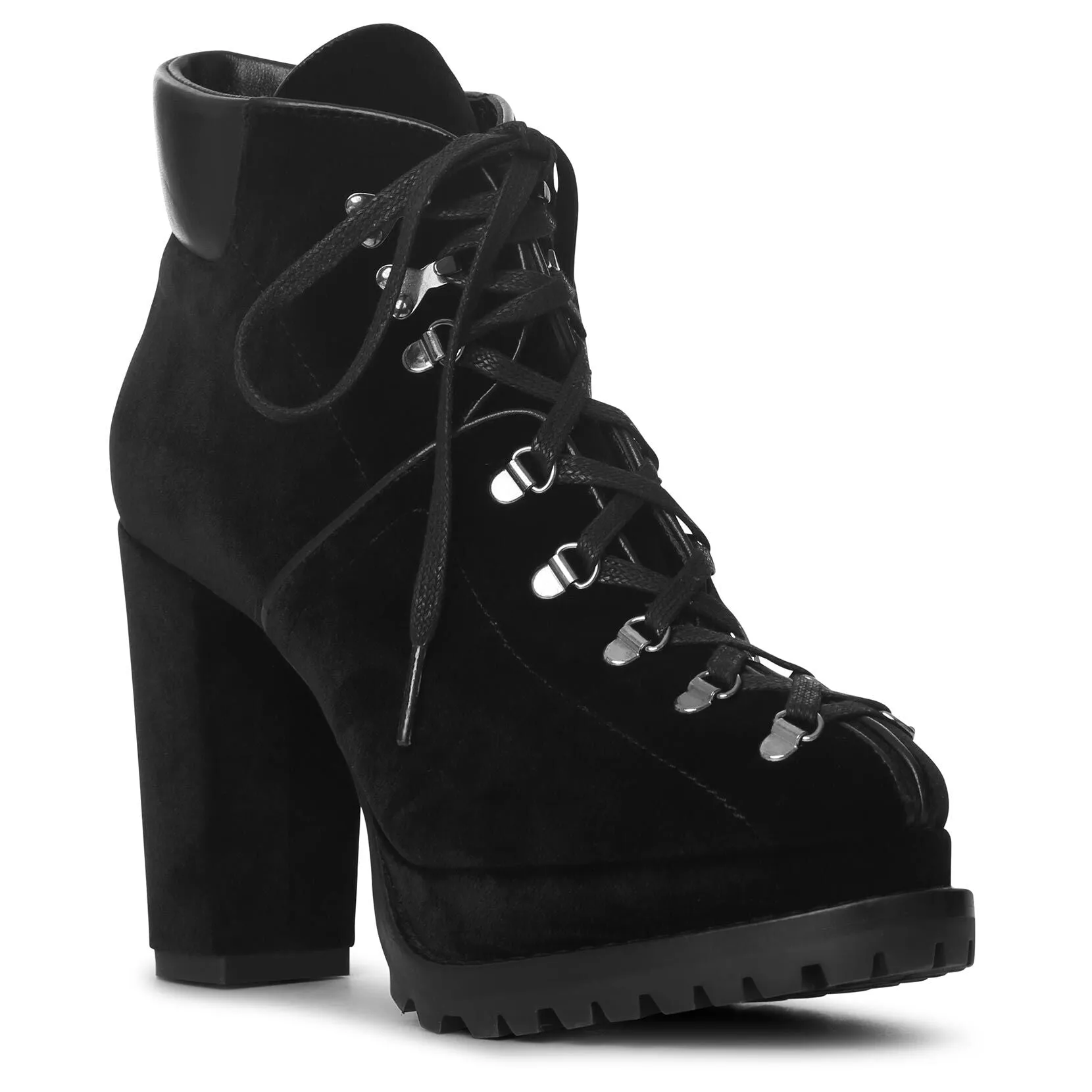 Velvet trecking boots