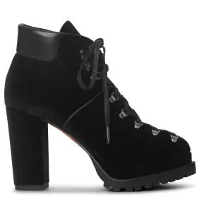 Velvet trecking boots