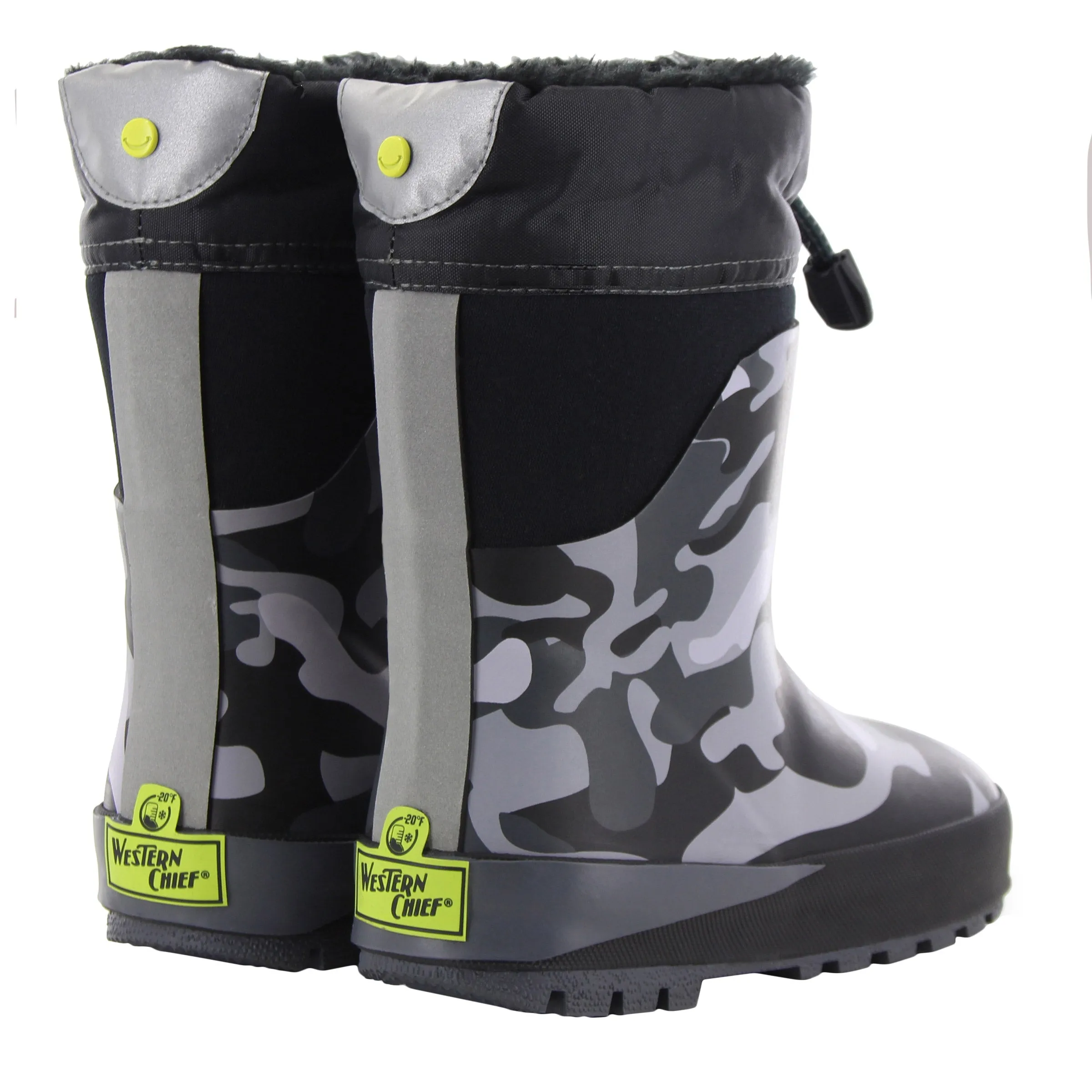 Western Chief Kids' Neoprene Boot, Black