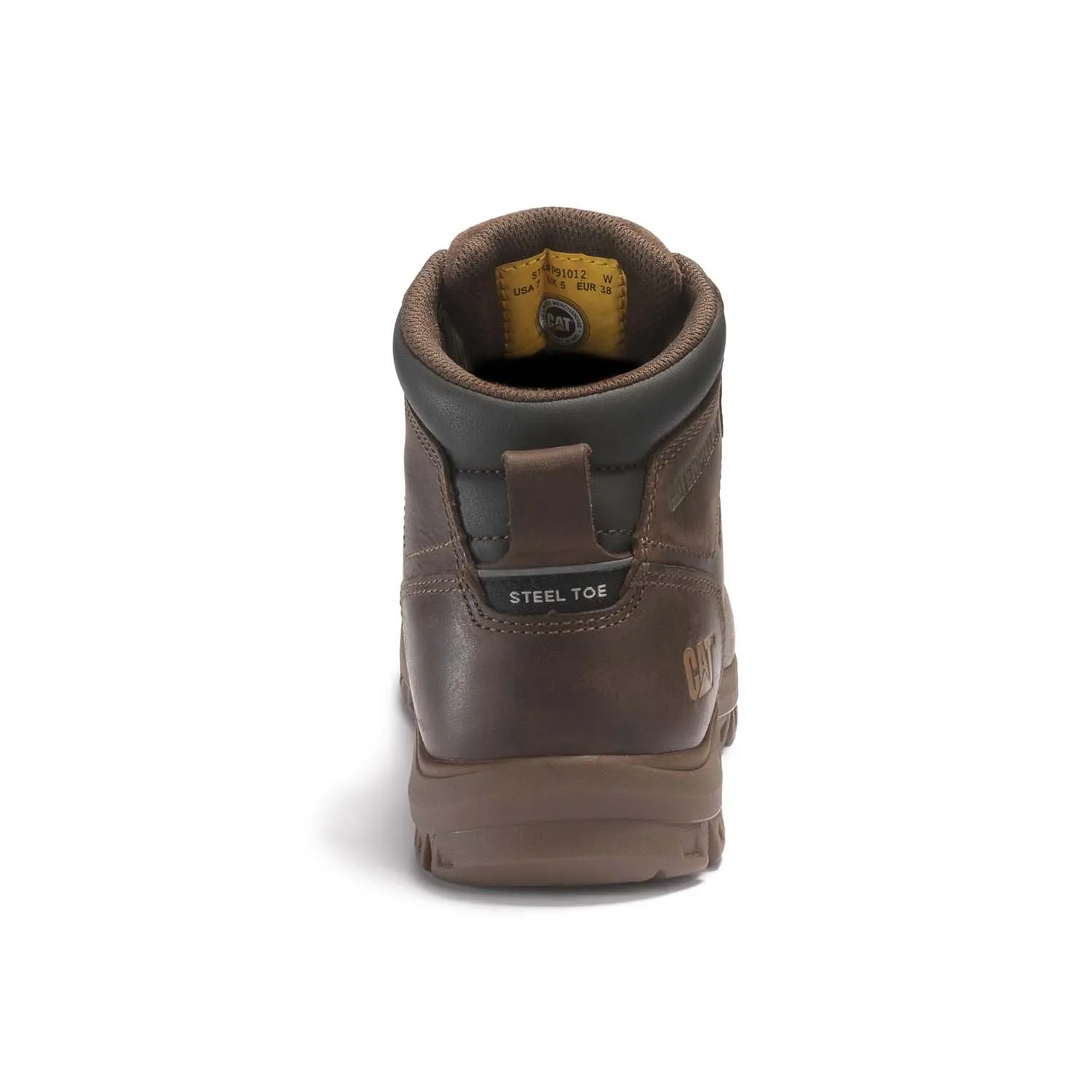 Women's Mae Steel-Toe Waterproof Work Boot Brown