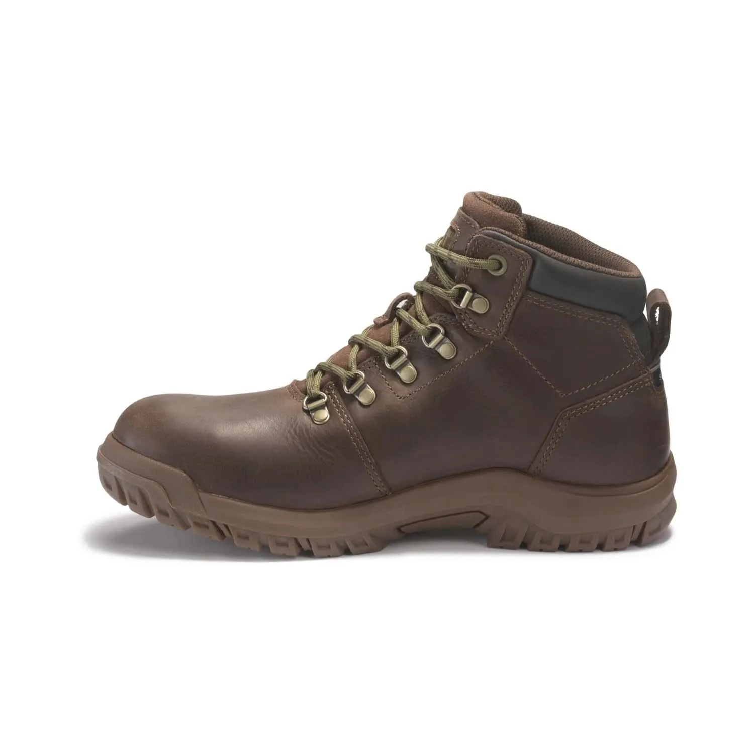 Women's Mae Steel-Toe Waterproof Work Boot Brown