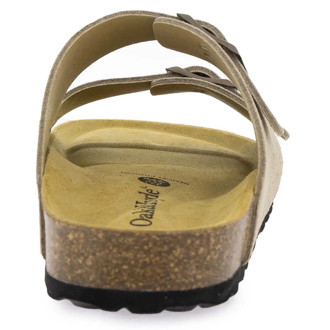 Womens Malaga Adjustable Sandals - Beige