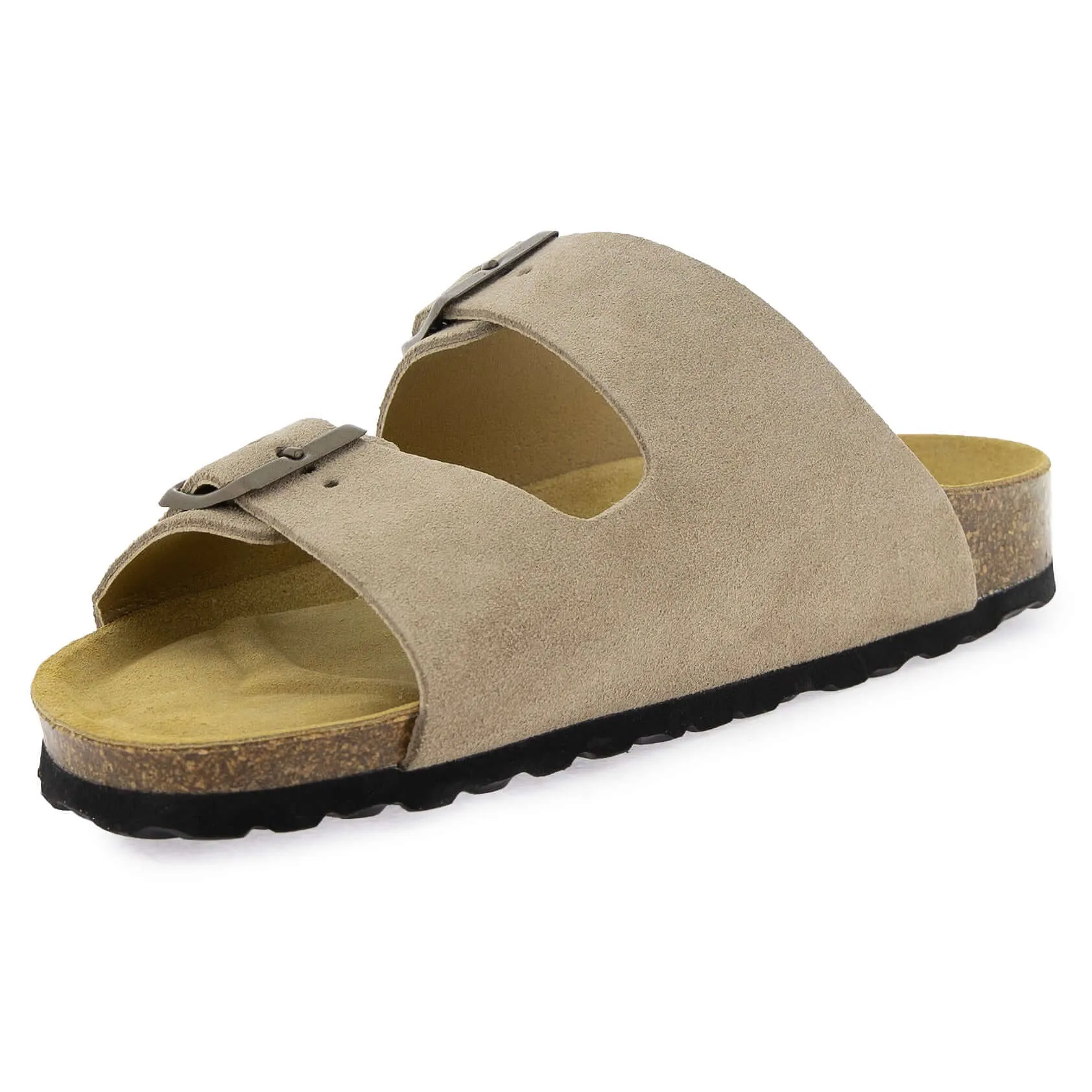 Womens Malaga Adjustable Sandals - Beige