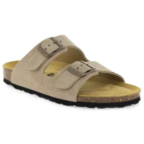 Womens Malaga Adjustable Sandals - Beige